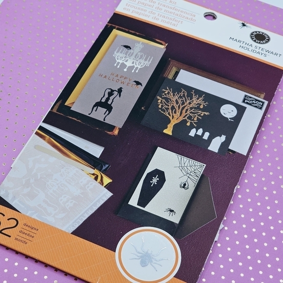 Martha Stewart Halloween Foil Transfer Kit - Picture 2 of 4
